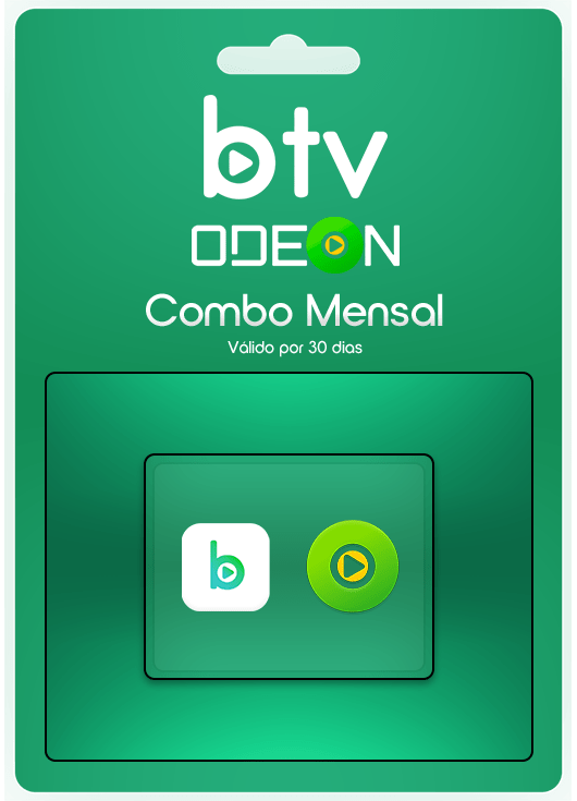 Gift Card BTV + Odeon - Mensal